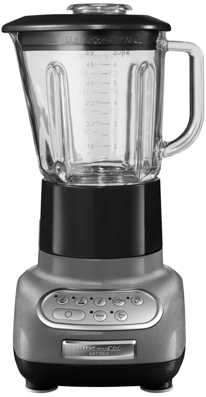 Стаціонарний блендер KitchenAid 5KSB5553EMS Artisan, срібний медальйон