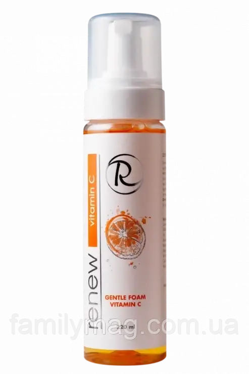 М'яка пінка для вмивання з вітаміном С Gentle Foam Vitamin C RENEW 220 мл