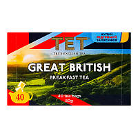 Чай ТЕТ Great British черный 40 пакетиков