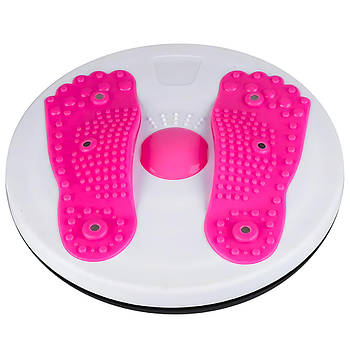 Тренажер Диск здоров'я Waist Twisting, 27 см / Масажний диск, що обертається для стоп