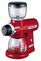 Кавомолка KitchenAid 5KCG100EER, електрична жорна, червона