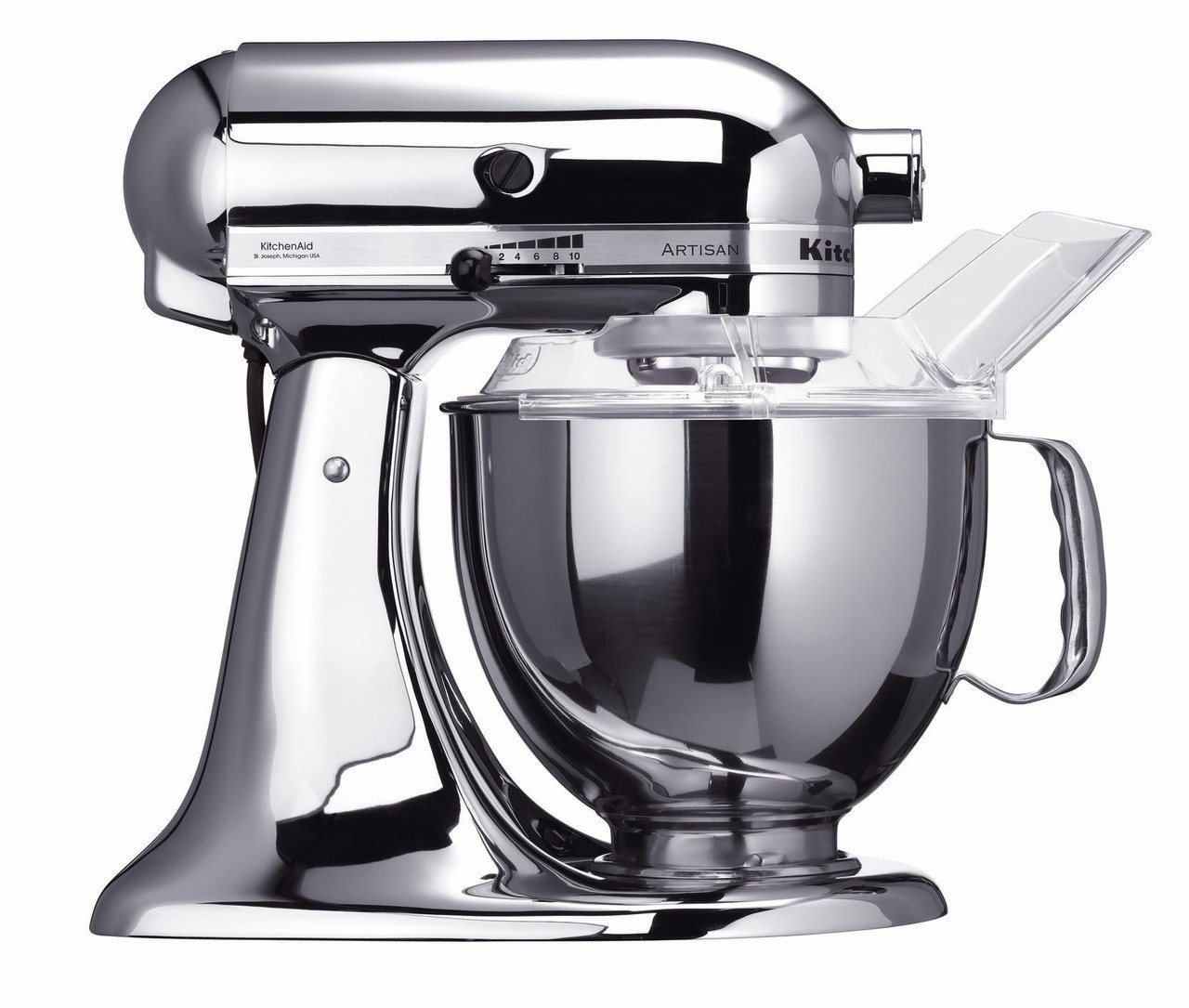 Планетарний міксер KitchenAid 5KSM150PSECR ARTISAN, 4.83 л, хром