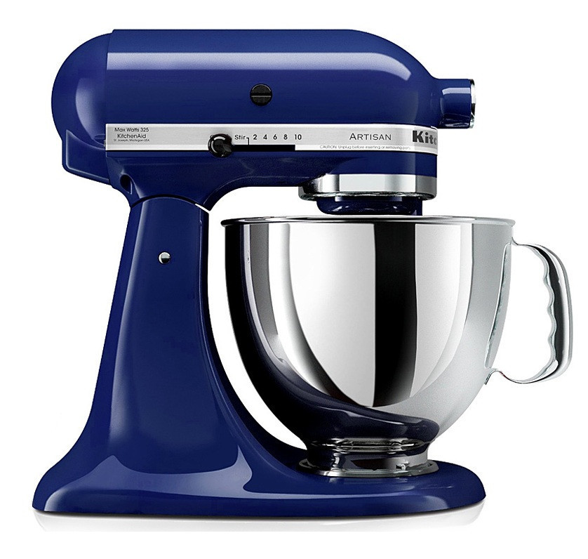 Планетарний міксер KitchenAid 5KSM150PSEBU ARTISAN, 4.83 л, синій