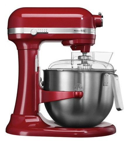 Професійний планетарний міксер KitchenAid Heavy Duty 5KSM7591XEER, 6.9 л, червоний