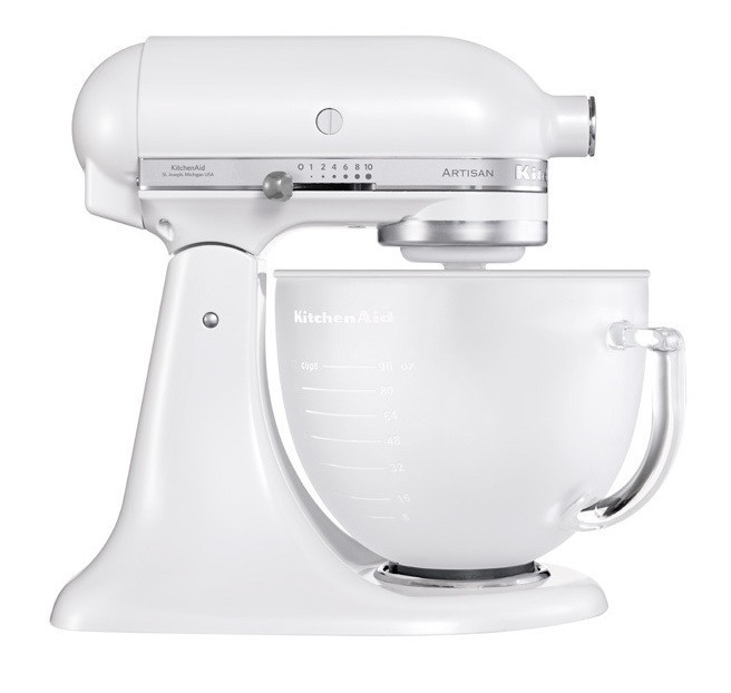 Планетарний міксер KitchenAid 5KSM156EFP ARTISAN, 4.83 л, морозні перли
