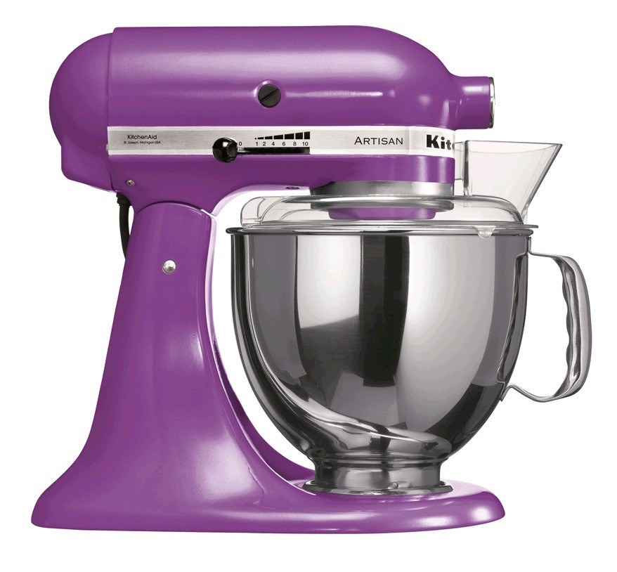 Планетарний міксер KitchenAid 5KSM150PSEGP ARTISAN, 4.83 л, ліловий