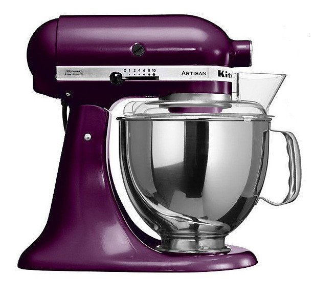 Планетарний міксер KitchenAid 5KSM150PSEBY ARTISAN, 4.83 л, фіолетовий
