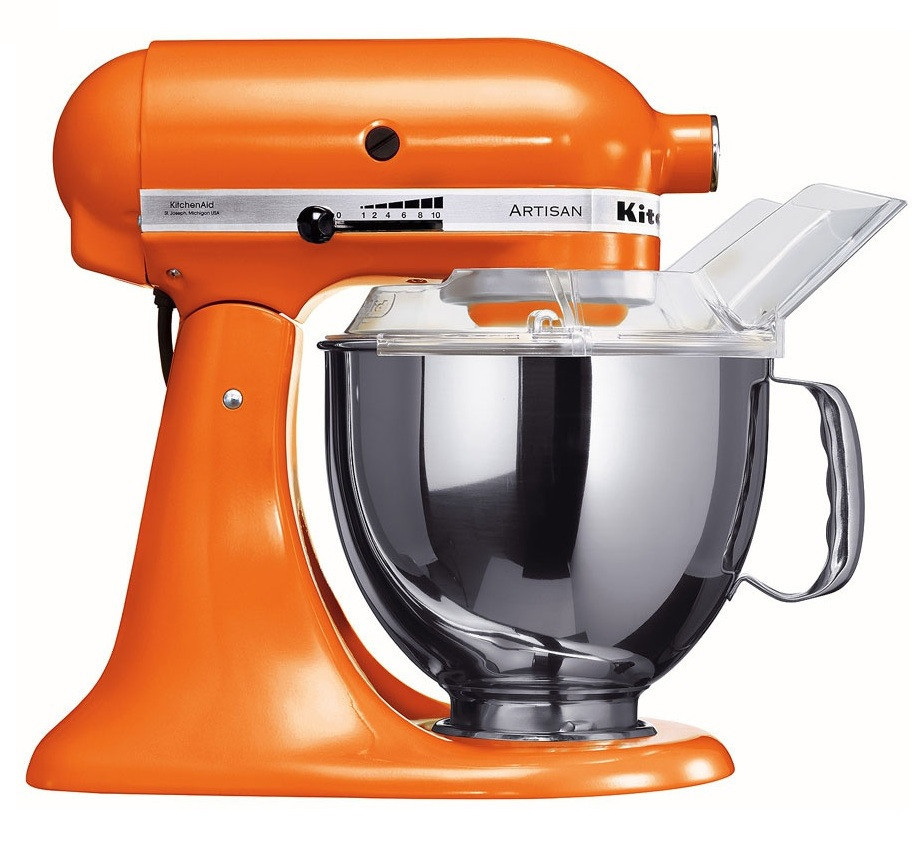 Планетарний міксер KitchenAid 5KSM150PSETG ARTISAN, 4.83 л, мандарин