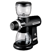 Кавомолка KitchenAid 5KCG100EOB, жорнова електрична, чорна