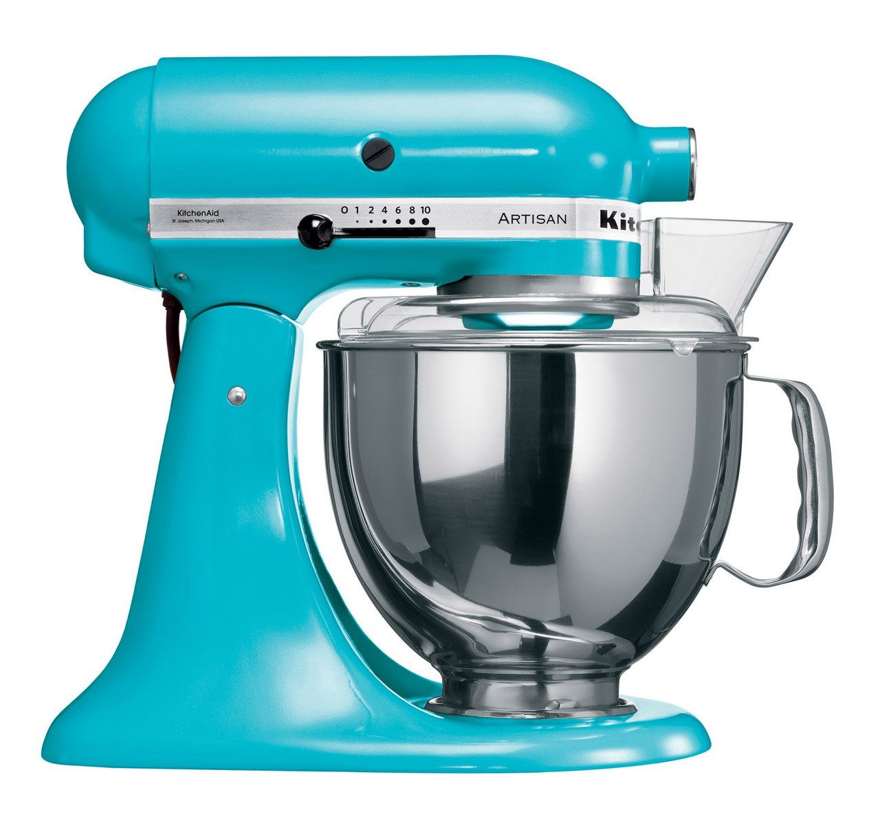 Планетарний міксер KitchenAid 5KSM150PSECL ARTISAN, 4.83 л, блакитний кристал