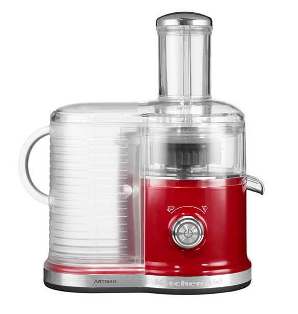 Соковижималка для овочів і фруктів KitchenAid 5KVJ0333EER, настільна, 2 швидкості, червона