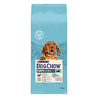 Пурина Dog Chow Puppy Lamb сухий корм для цуценят зі смаком ягняти 14 КГ