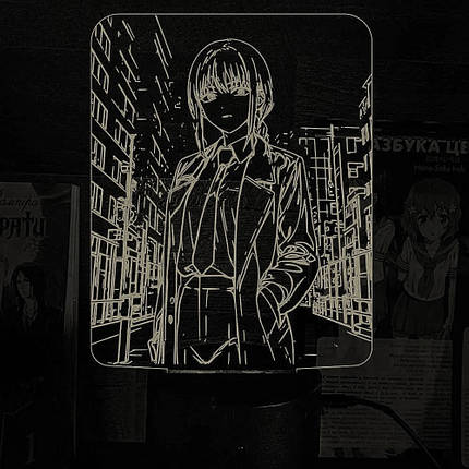 Акриловий світильник-нічник Макіма білий tty-n002337, фото 1