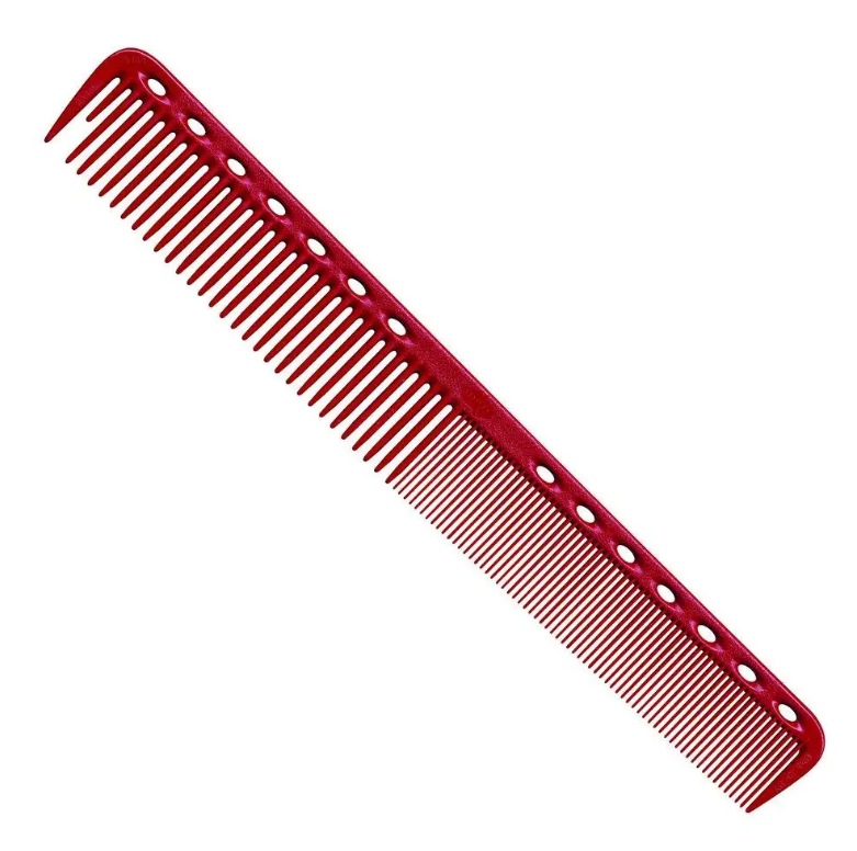 Гребінець для стрижки Y.S.Park Professional 339 Cutting Combs, червоний (350351)