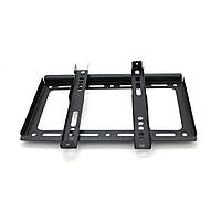 Кронштейн LED LCD PDP, 14"-42", до 25 kg, фіксований, Black, Box