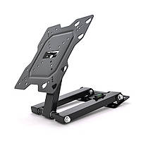 Кронштейн LED LCD PDP CP-302, 14"-42", до 35 kg, поворотна 180°, кут нахилу ±15°, Black, Box