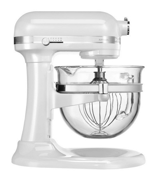 Планетарний міксер KitchenAid Artisan IKSM6521XEFP, 6.0 л, морозні перли