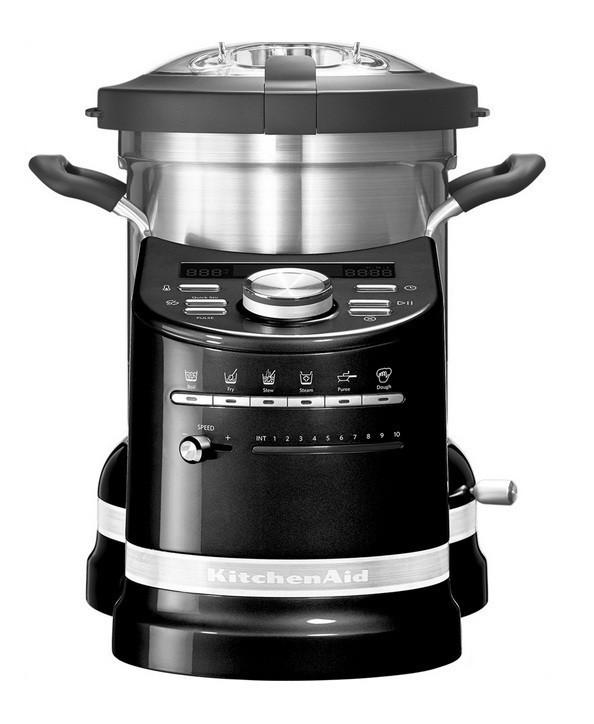 Універсальний кухонний комбайн — процесор Кітчен Ейд KitchenAid Artisan 5KCF0103EOB, чорний