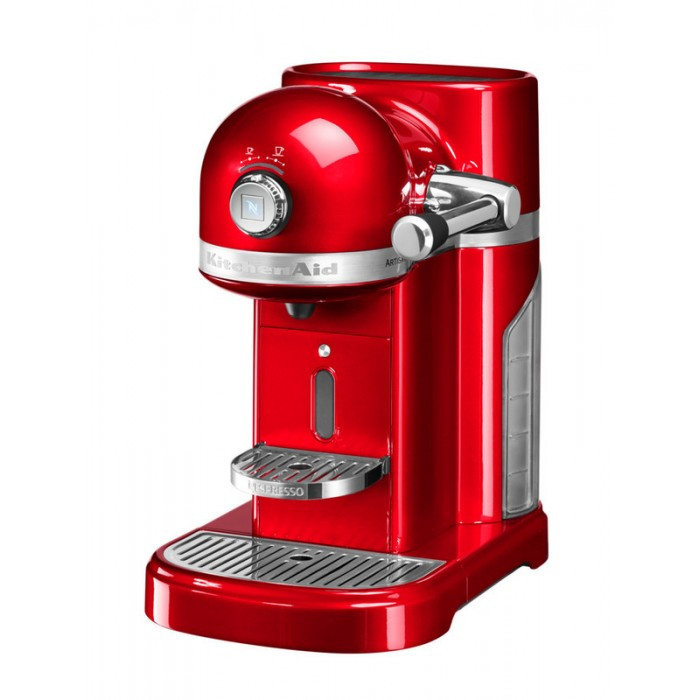 Кавомашина KitchenAid Nespresso Artisan 5KES0503EER, капсульна, 1.4 л, червона