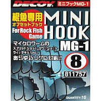 Крючок Decoy Mini Hook MG-1 08 10 шт уп (1013-1562.00.17) EJ, код: 7689494