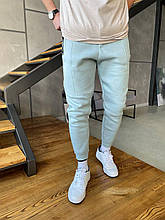 Чоловічі спортивні штани теплі (блакитні) демісезонні якісні затишні А22403010