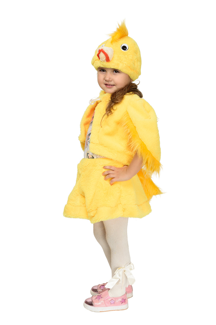 Как сделать костюм цыпленка для девочки?