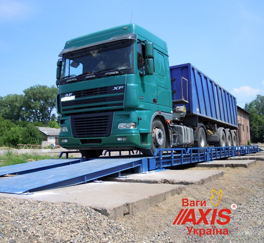 Ваги для вантажних автомобілів 60т безфундаментні 18 м АКСІС 60-18-К-П, фото 1