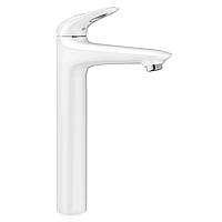 Cмеситель для умывальника с высоким изливом GROHE Eurostyle белый латунь 150300 23570LS3