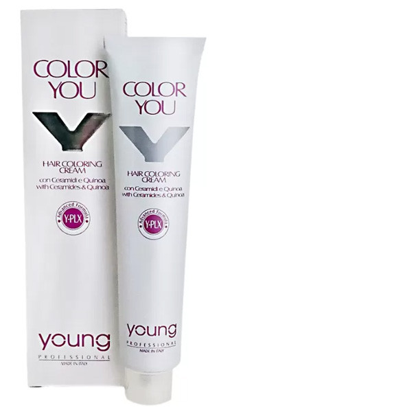 Young Color You Y-PLX Стійка крем-фарба для волосся 9.12