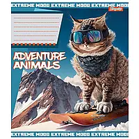 Тетрадь А5 24л., линия 1 Вересня 766380 Adventure animals