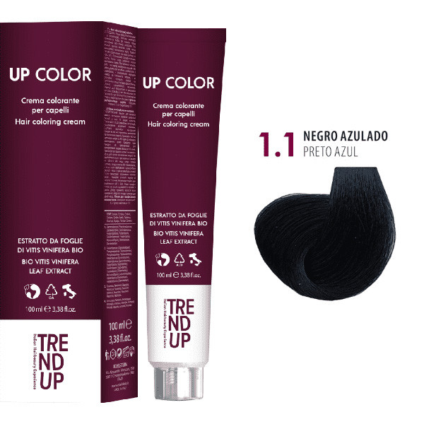 Trend Up Color Крем-фарба для волосся_1.1 синьо-чорний 100мл
