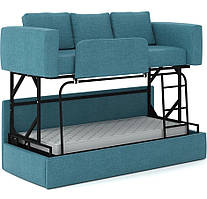 Диван-трансформер RUMI (Turquoise) Бірюзовий ТМ Knap Knap