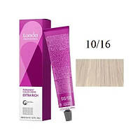 Londa Permanent Color Стойкая крем-краска для волос 10/16 яркий блонд пепельно-фиолетовый 60мл