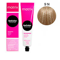 Matrix Socolor Beauty Стойкая крем-краска для волос 9N 90мл