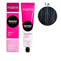 Matrix Socolor Beauty Стойкая крем-краска для волос 1A 90мл