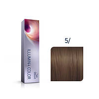 Wella ILLUMINA COLOR Стойкая крем-краска для волос 5/ светло-коричневый нейтральный 60мл