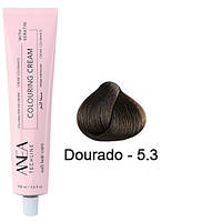 Anea Colouting Cream Стойкая крем-краска для волос 5.3 светло-золотистый каштан 100мл