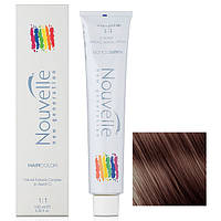 Nouvelle Hair Color Стойкая крем-краска для волос 5.3 светло-золотистый коричневый 100мл