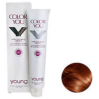Young Color You Y-PLX Стойкая крем-краска для волос 8.4 Biondo Chiaro Rame 100мл