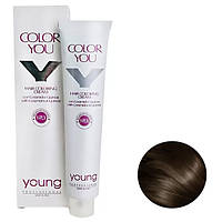 Young Color You Y-PLX Стойкая крем-краска для волос 6.1 Biondo Scuro Cenere 100мл