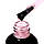 База для гель-лаку файбер УФ/ЛЕД із нейлоновими волокнами PNB Clear Pink , 17 ml, фото 3