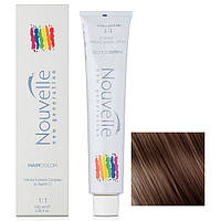 Nouvelle Hair Color Стойкая крем-краска для волос 6.3 темно-золотистый русый 100мл