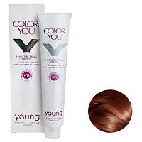 Young Color You Y-PLX Стойкая крем-краска для волос 7.4 Biondo Rame 100мл