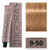 Schwarzkopf Igora Royal Absolutes Стійка крем-фарба_9-50 екстра світлий золотистий блондин натуральний 60мл