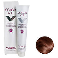 Young Color You Y-PLX Стойкая крем-краска для волос 6.4 Biondo Scuro Rame 100мл