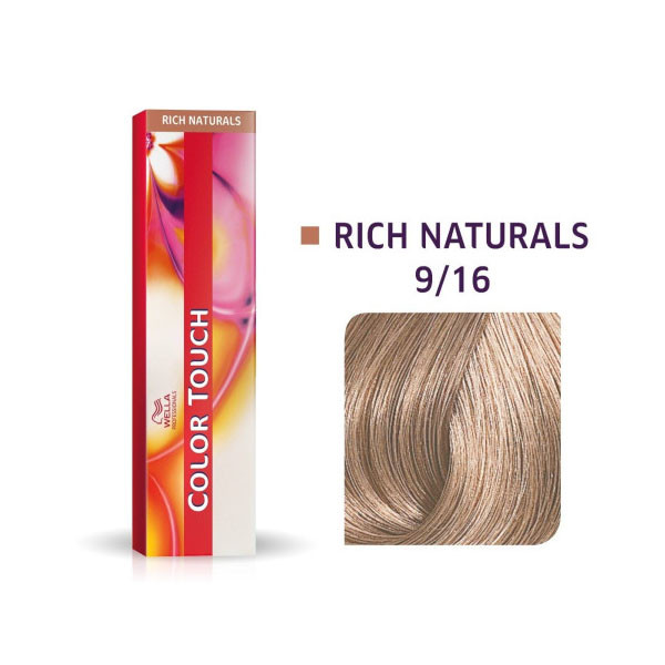 Wella Color Touch Інтенсивне тонування_9-16 дуже світлий блондин попелясто-фіолетовий 60мл