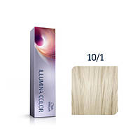 Wella ILLUMINA COLOR Стойкая крем-краска для волос 10/1 светлейший блондин пепельный 60мл