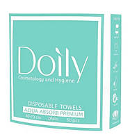 Compact Doily Aqua Absorb Полотенца в пачке 40х70 см (50 шт/пач) из целлюлозы, гладкая