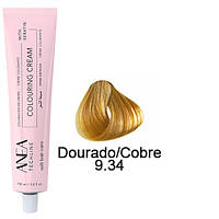 Anea Colouting Cream Стійка крем-фарба для волосся_9.34 ультрасвітлий золотисто-мідний блондин 100мл