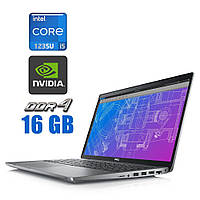 Ноутбук Dell Precision 3570/ 15.6" (1920x1080)/ Core i5-1235U/ 16 GB RAM/ 256 GB SSD/ T550 4GB